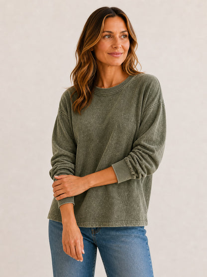 100% Cotton Crewneck Sweatshirt