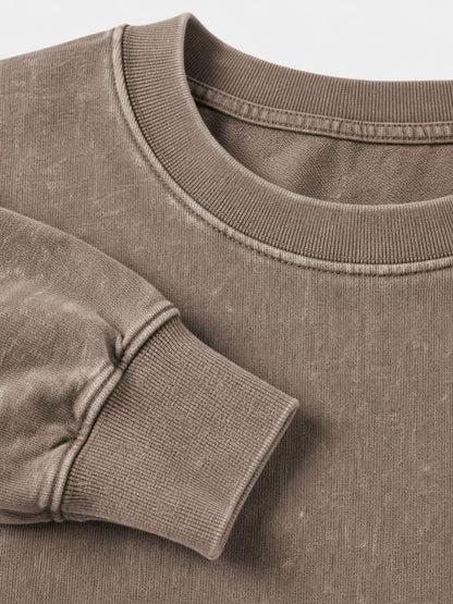 100% Cotton Crewneck Sweatshirt