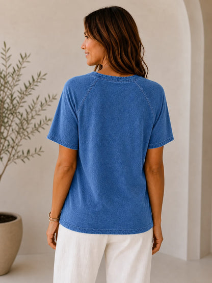100% Cotton Crew Neck Tee