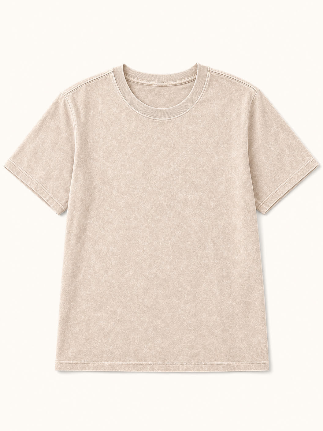 100% Cotton Crew Neck Tee