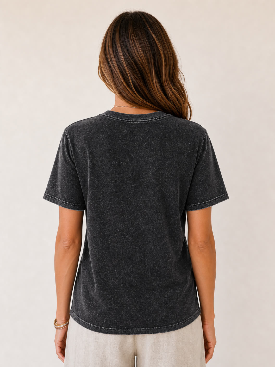 100% Cotton Crew Neck Tee