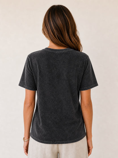 100% Cotton Crew Neck Tee