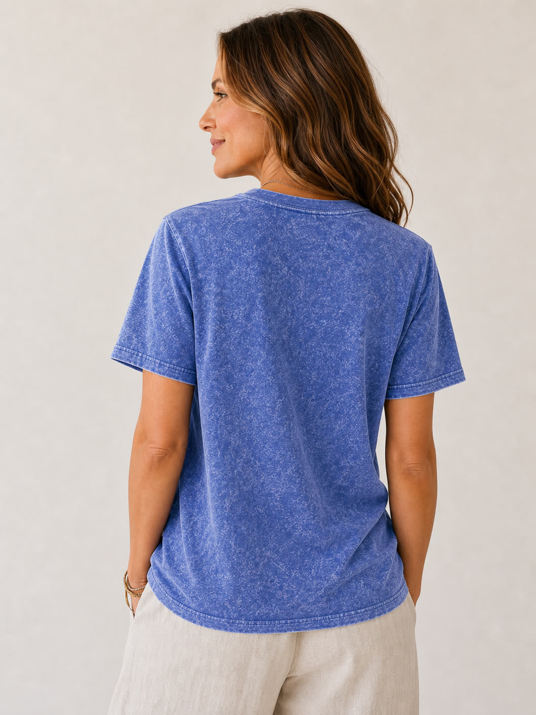 100% Cotton Crew Neck Tee