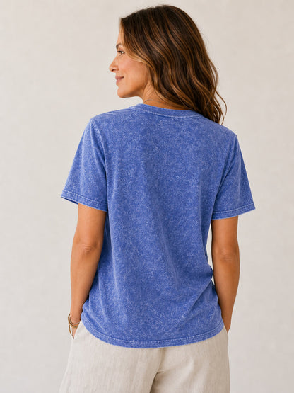 100% Cotton Crew Neck Tee