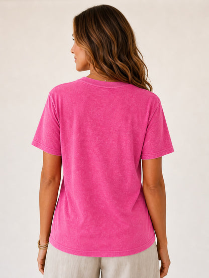 100% Cotton Crew Neck Tee