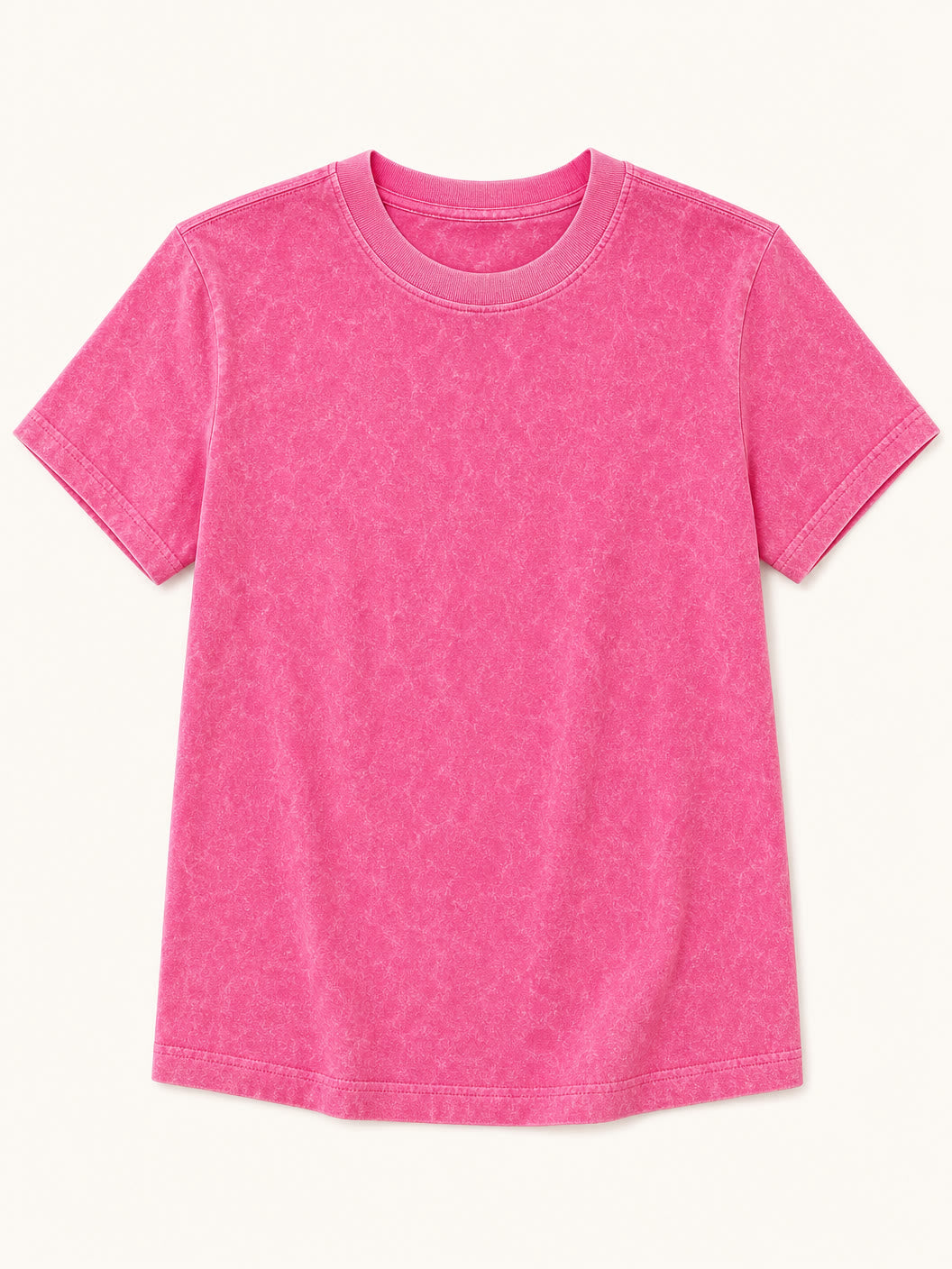 100% Cotton Crew Neck Tee