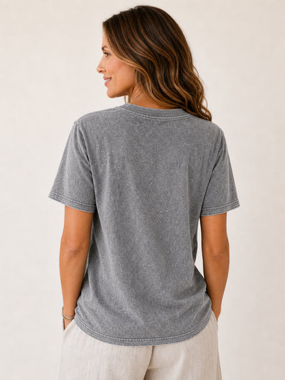 100% Cotton Crew Neck Tee