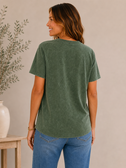 Crew Neck 100% Cotton Tees