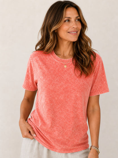 100% Cotton Crew Neck Tee