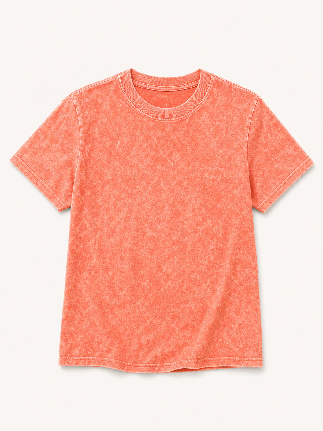 Crew Neck 100% Cotton Tee