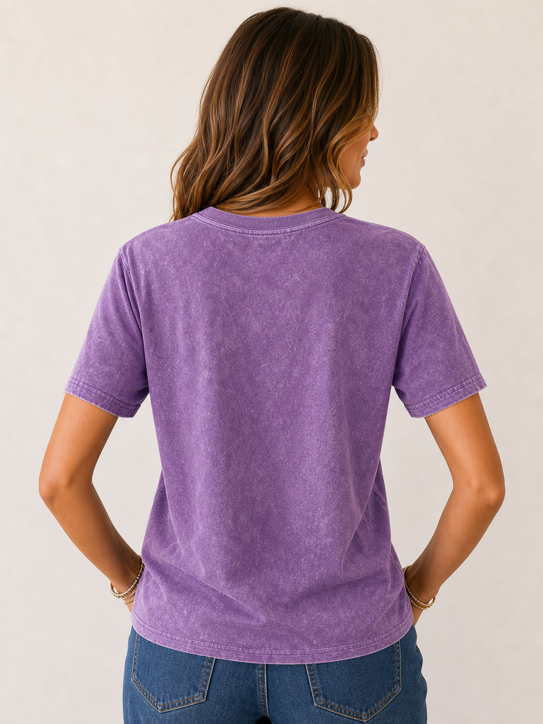 100% Cotton Crew Neck Tee