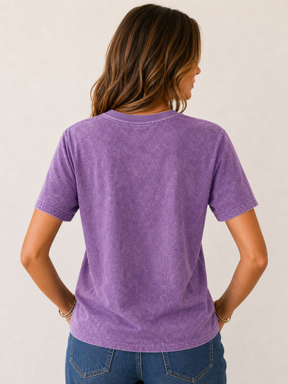 100% Cotton Crew Neck Tee