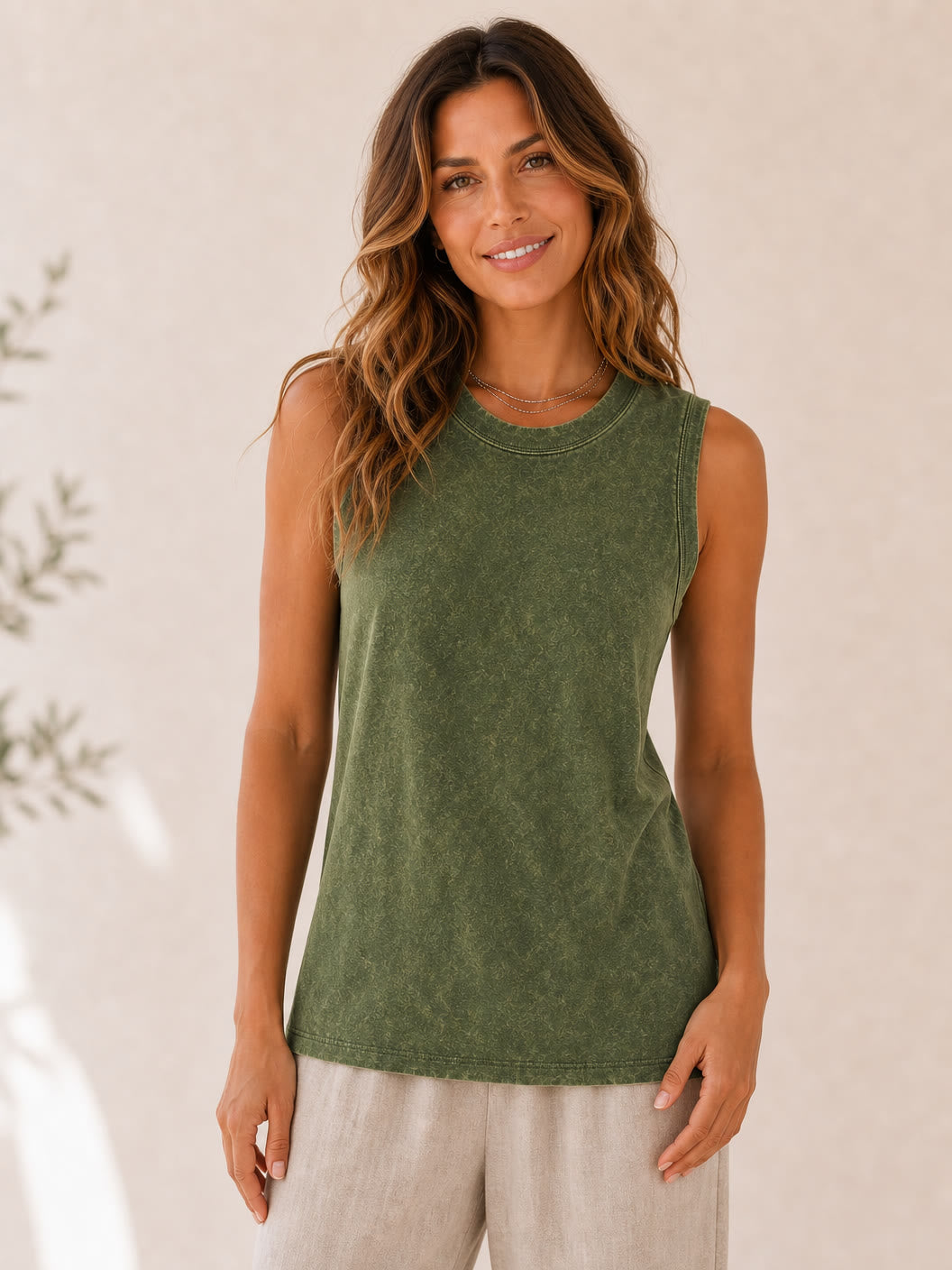 Casual 100% Cotton Tee
