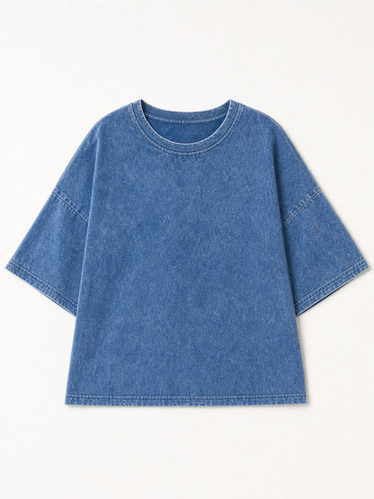 Washed 100% Cotton Blouse