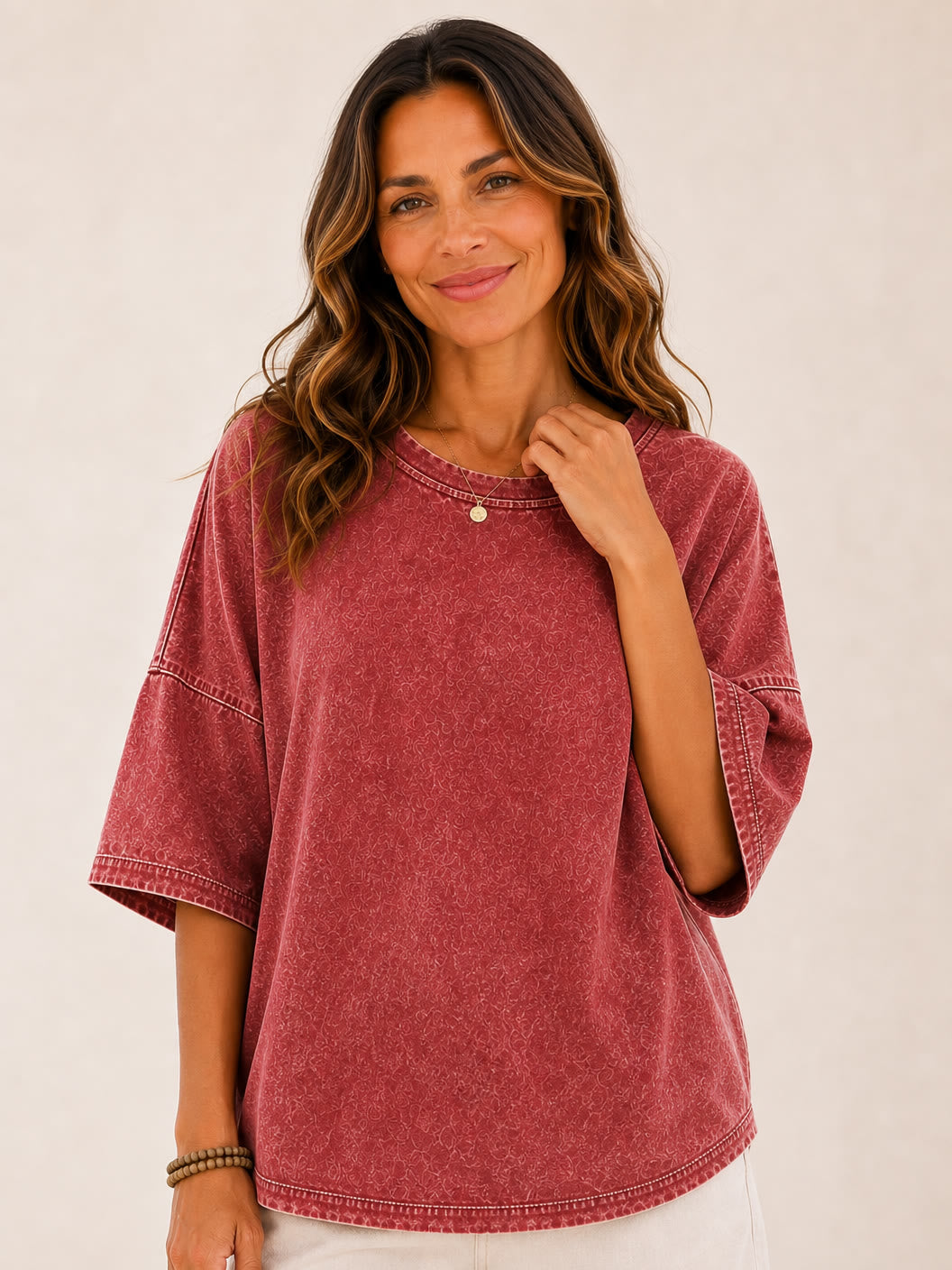 Washed 100% Cotton Blouses