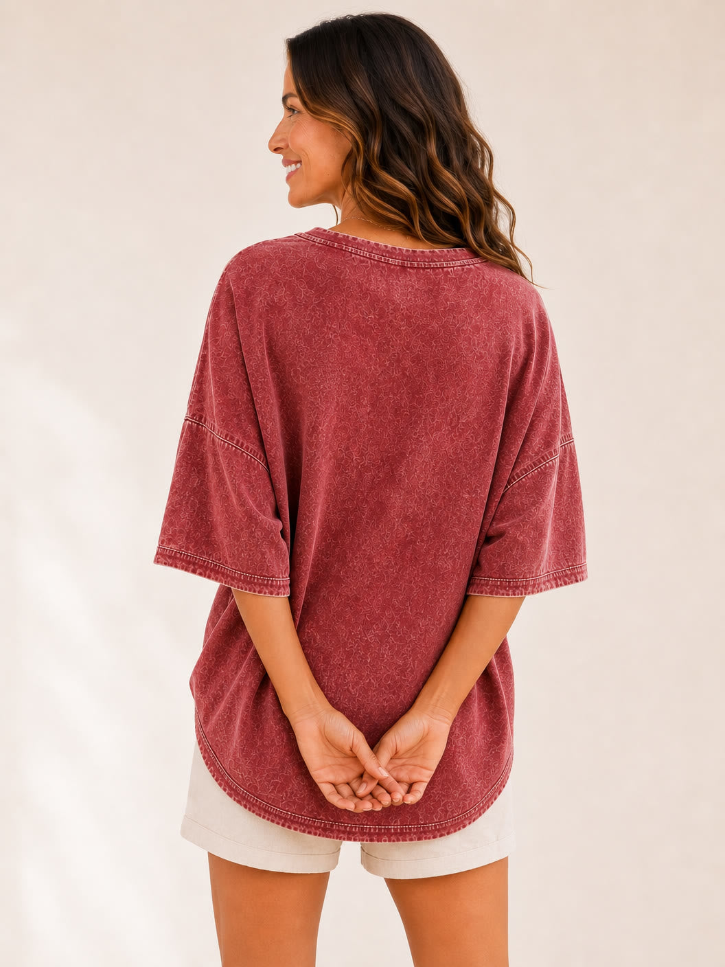 Washed 100% Cotton Blouses