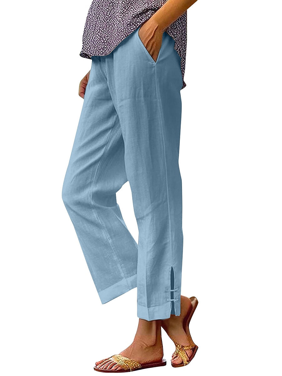 Women's Cotton Chino Pants