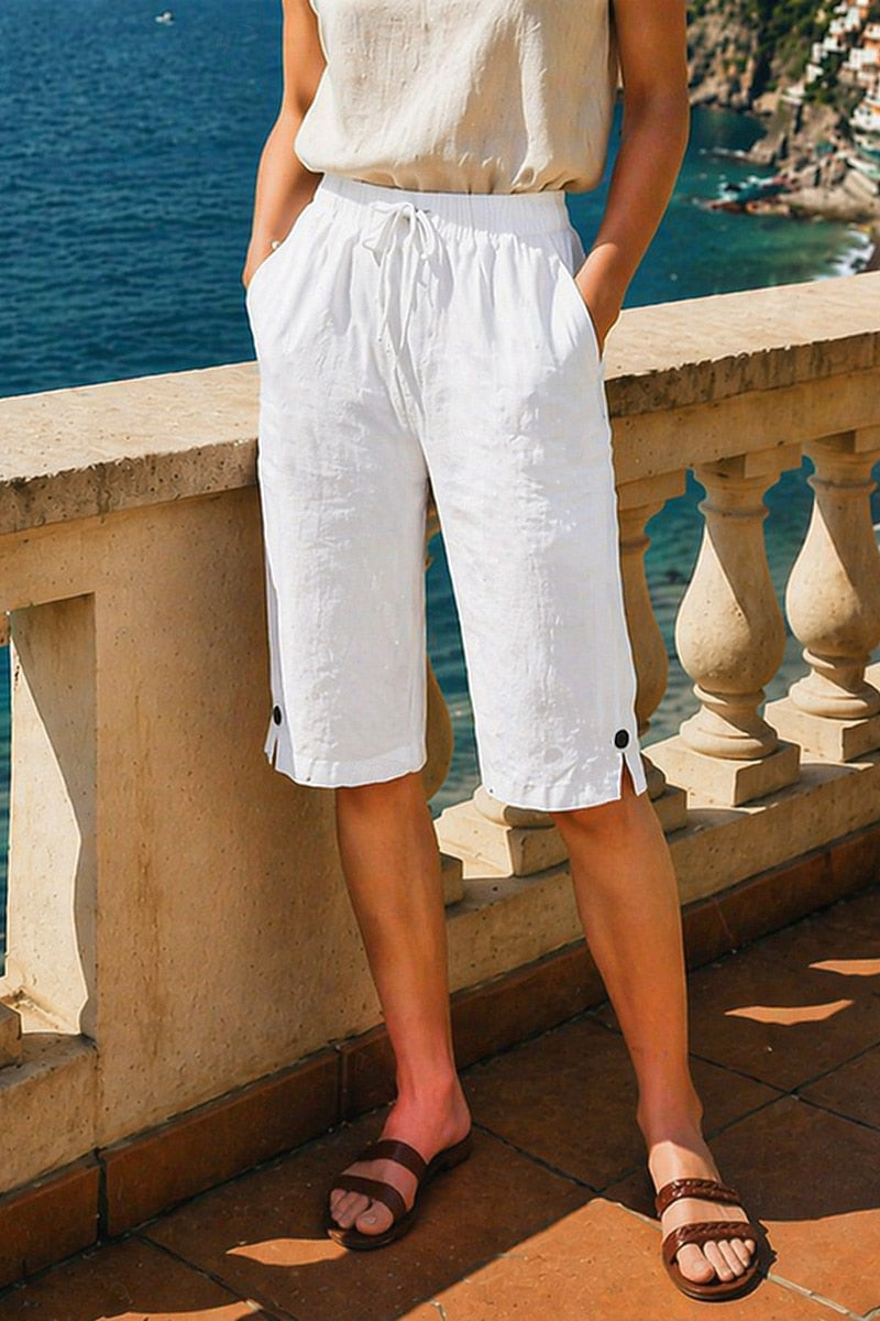 Relaxed Fit Bermuda Shorts