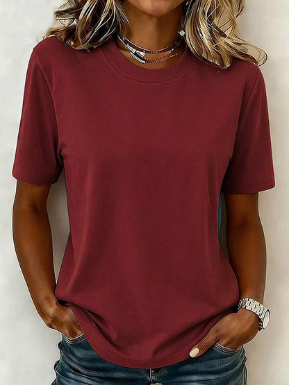 100% Cotton Crew Neck Tee