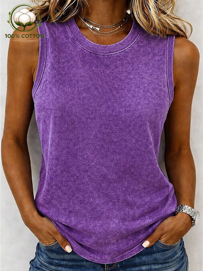Casual 100% Cotton Top