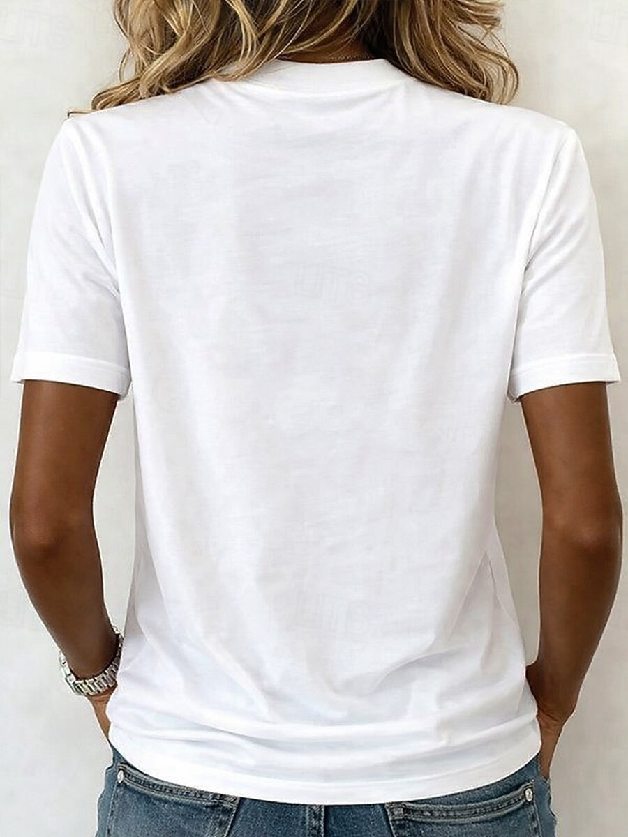 100% Cotton Crew Neck Tee