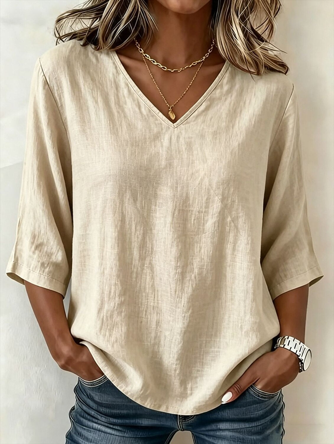 Vintage Cotton Blend Shirt