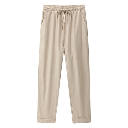 Summer Essential Cotton Linen Pants
