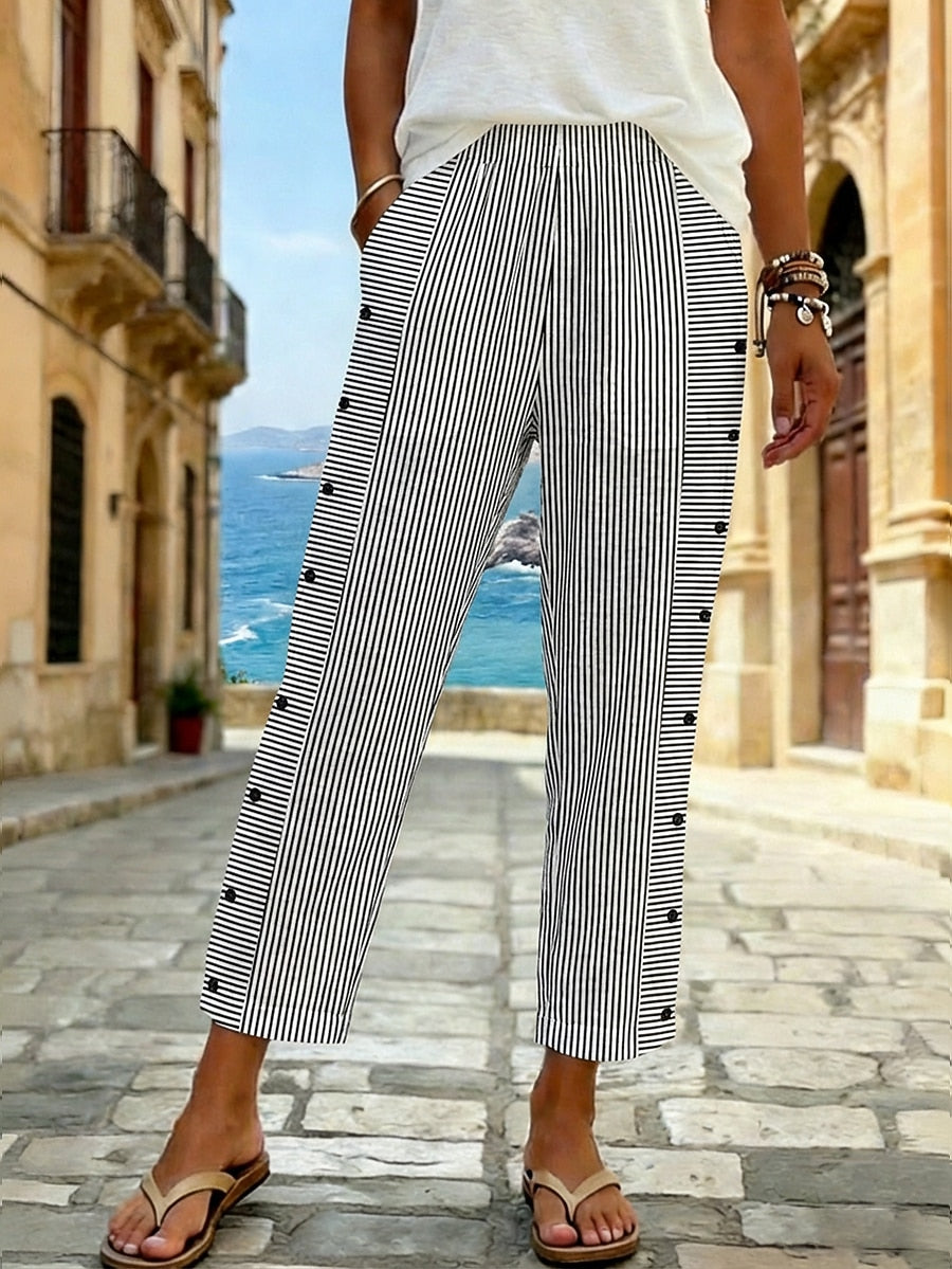 Women's Cotton Blend Beach Pants