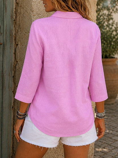 Cotton Linen Shirt
