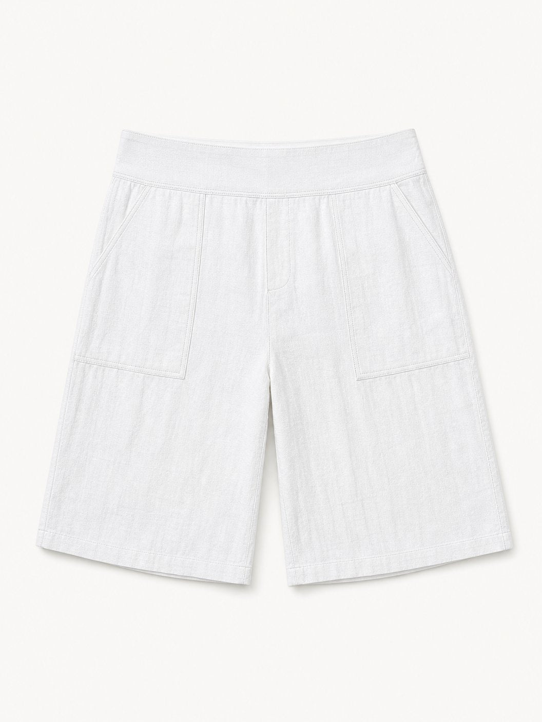 Relaxed Cotton Linen Summer Shorts