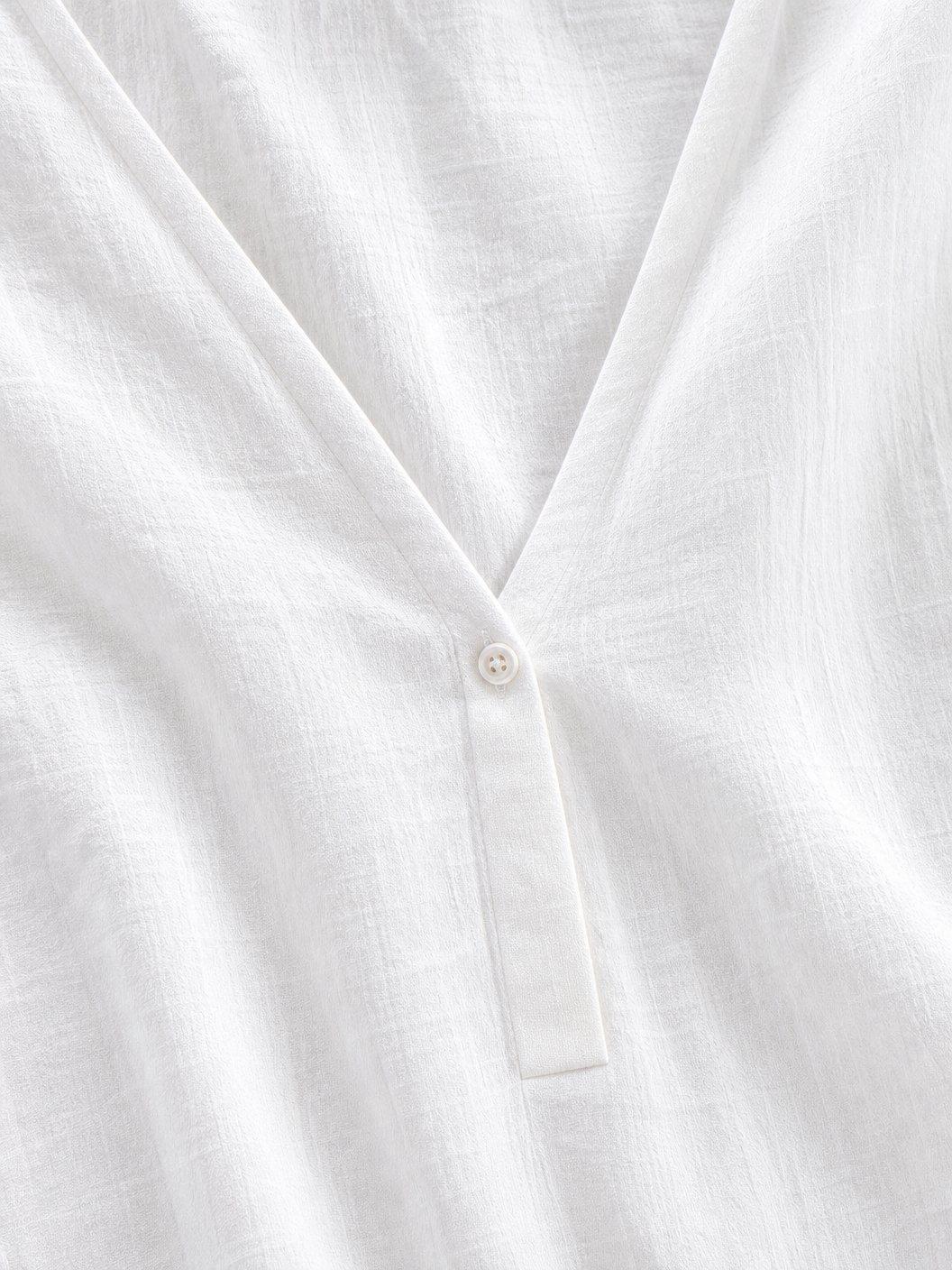 Casual Basic Cotton Linen Blouse