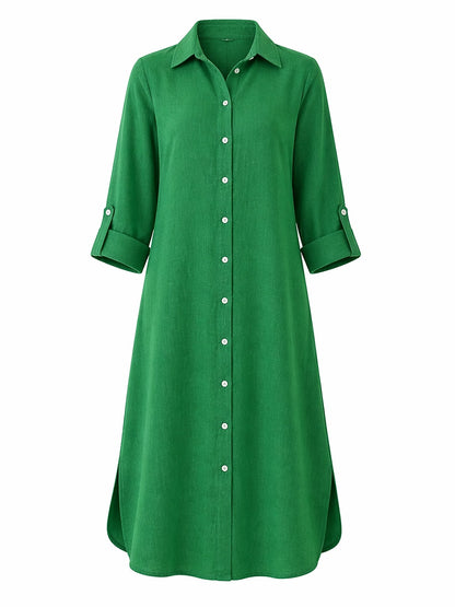 Midi Cotton Linen Dresses