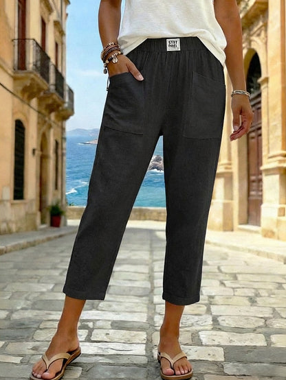 Soft Cotton Baggy Pants