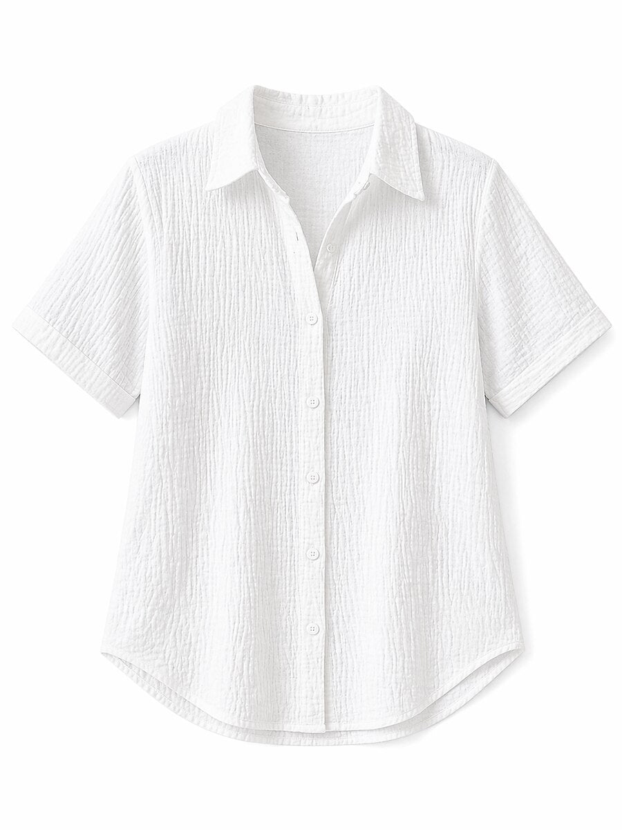 Women's Casual 100% Cotton Shirt