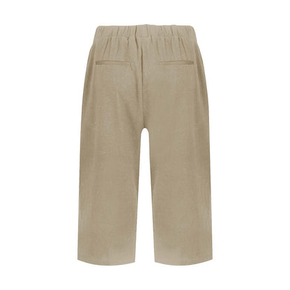 Women's 100% Cotton Capri Pants
