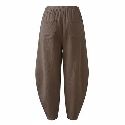 Premium Linen Balloon Pocket Pants