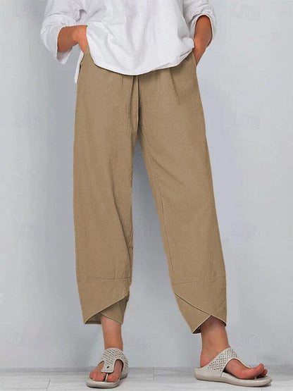 100% Cotton Capri Pants