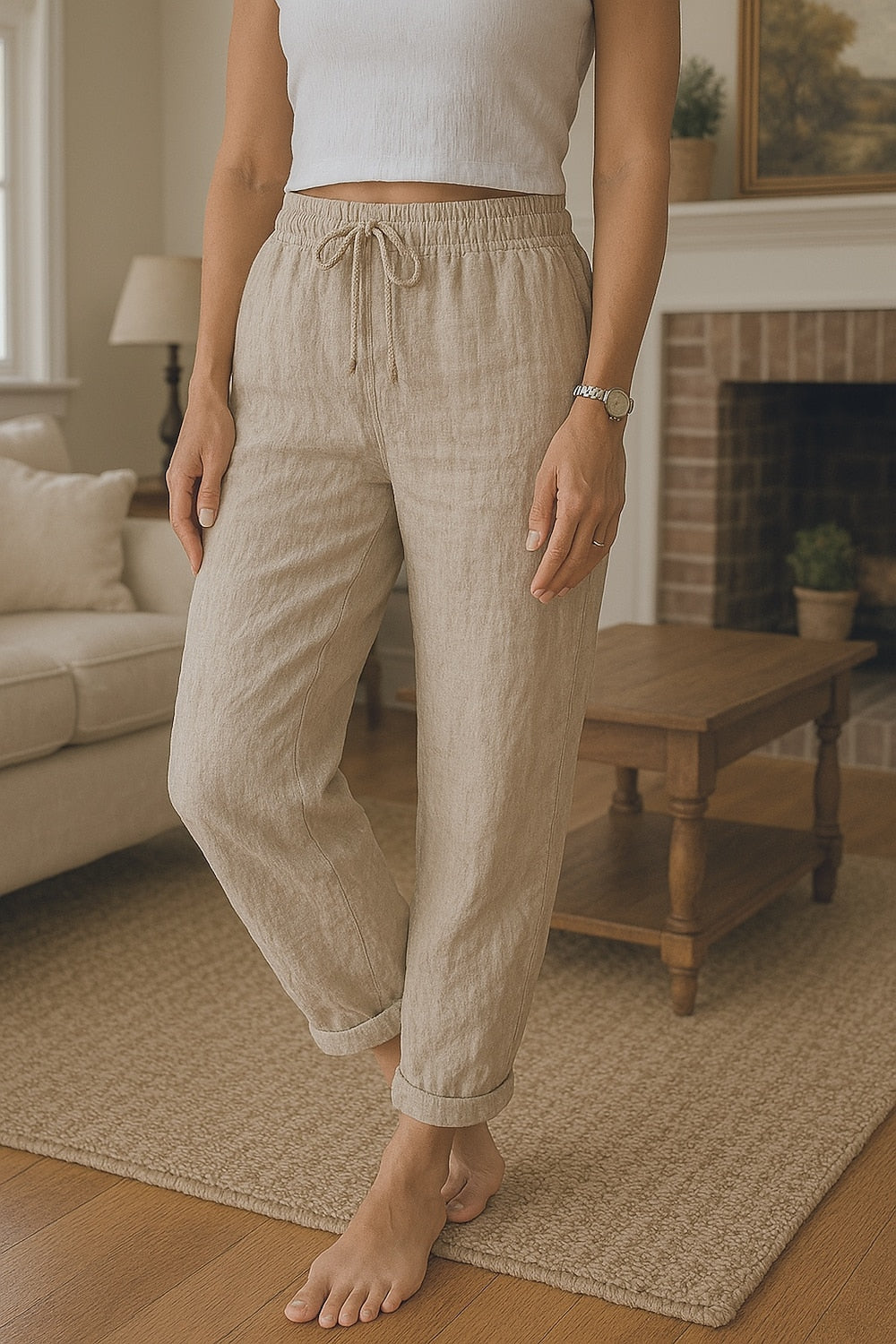 Casual Comfort Cotton Pants