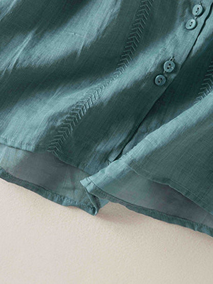 Women's Embroidered 100% Cotton Blouse