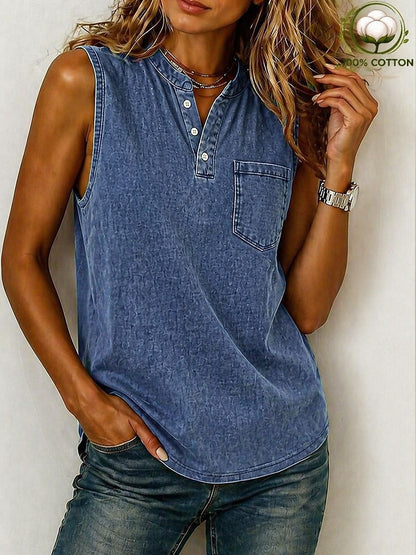 Casual 100% Cotton Top