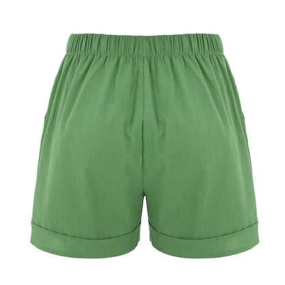 Comfort Cotton Linen Shorts