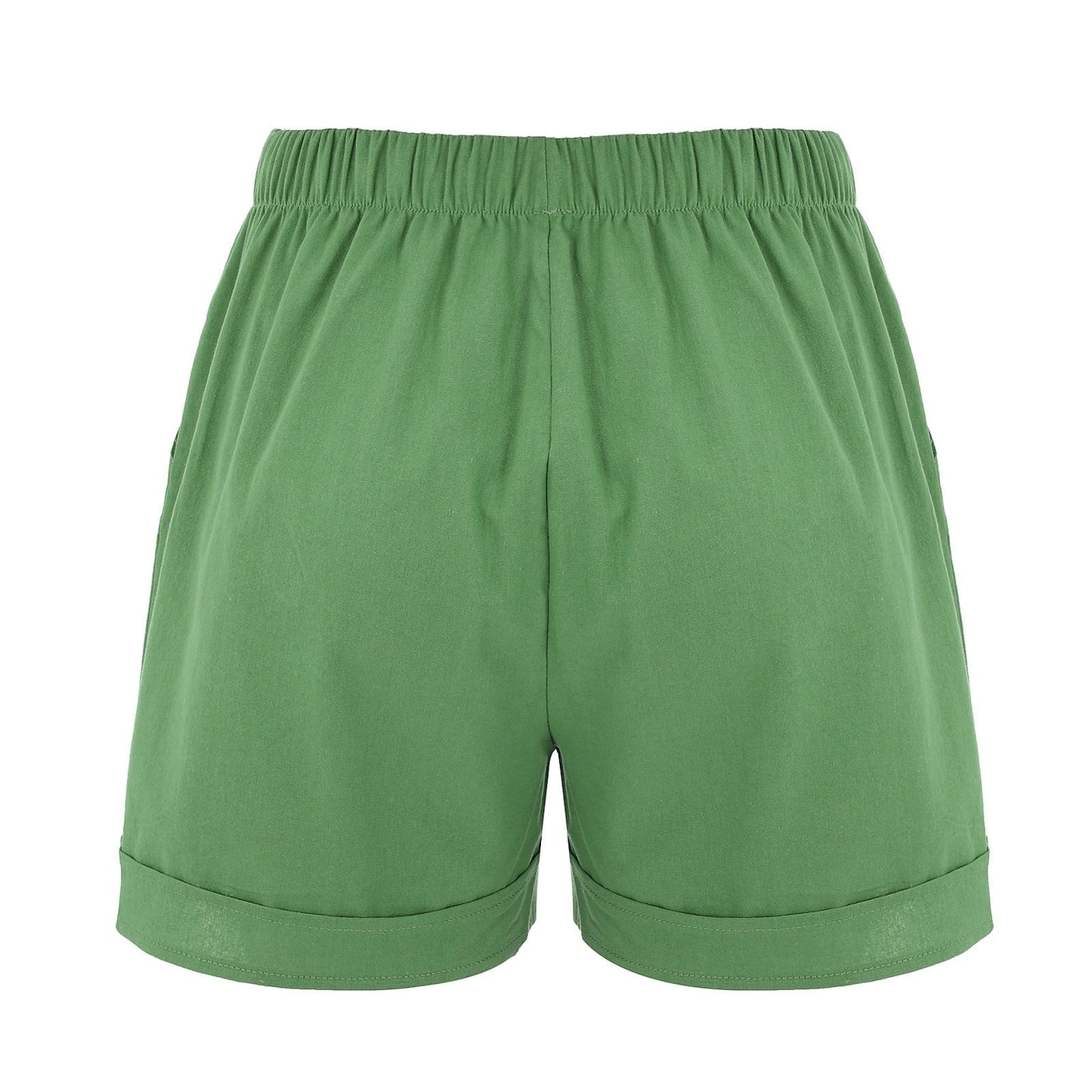 Lightweight Cotton Linen Beach Shorts