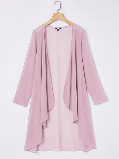 Chiffon Duster Cardigan