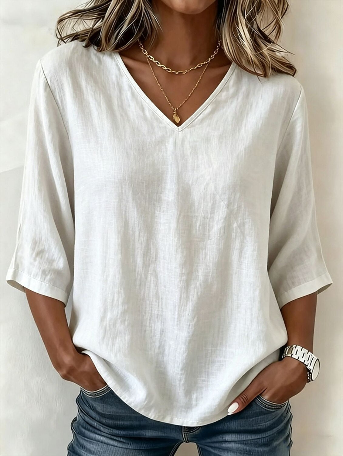 Vintage Cotton Blend Shirt