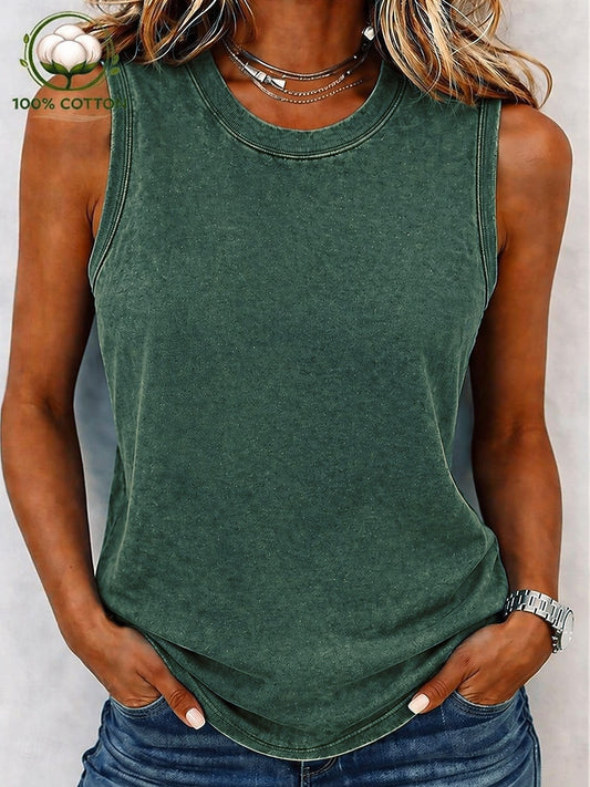 Casual 100% Cotton Top